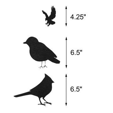 Uniquely Birds Tracing Applique Template Set 3pc